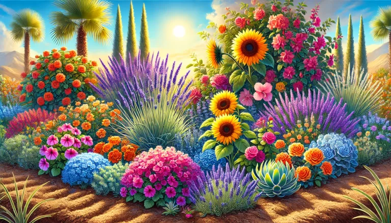 Flores resistentes ao calor