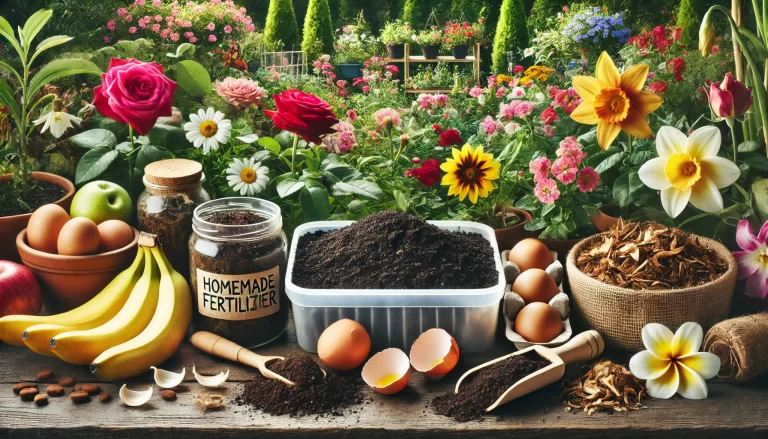 Imagem de alguns ingredientes para fazer um fertilizante caseiro