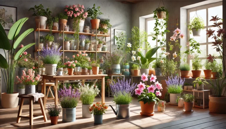 PLANTAS FLORIDAS QUE PURIFICAM O AR E MELHORAM A SAÚDE