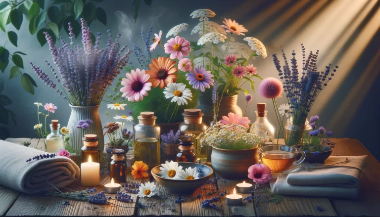 Uso de flores em terapias naturais