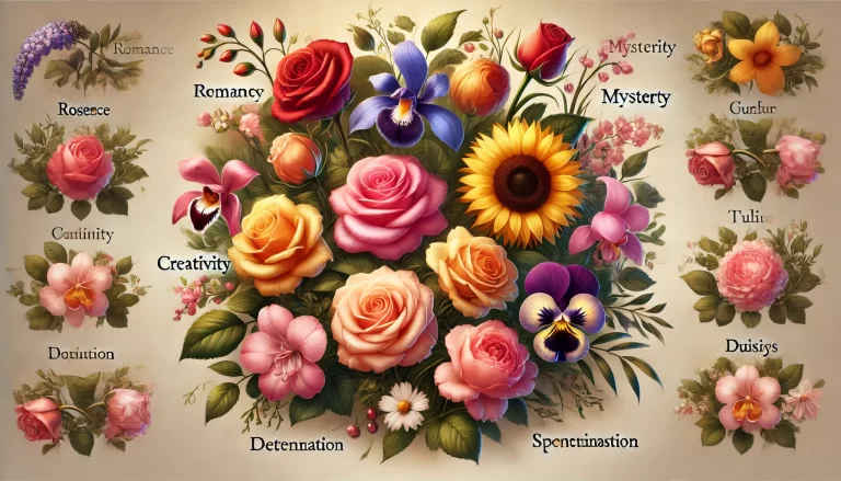 Ilustração de qual flor e seu significado