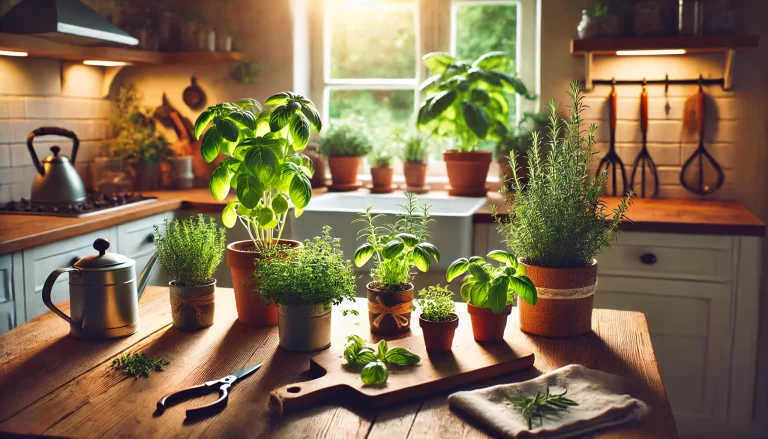 Ideia de como Criar um Jardim de Ervas Aromáticas na Cozinha