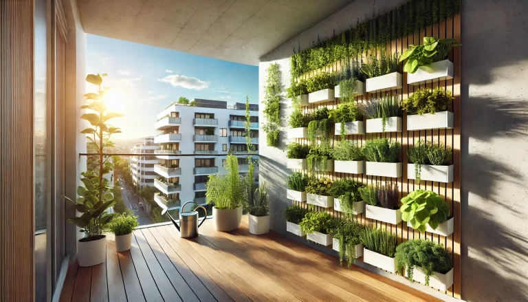 Horta vertical em varanda – como criar uma horta vertical