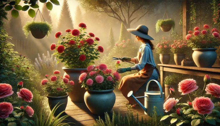 Como cuidar de rosas em vasos e jardins