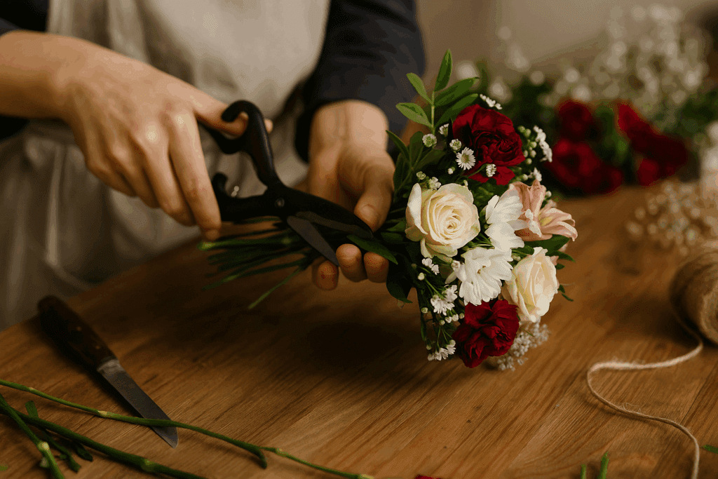Dicas para criar buquês com flores de corte.