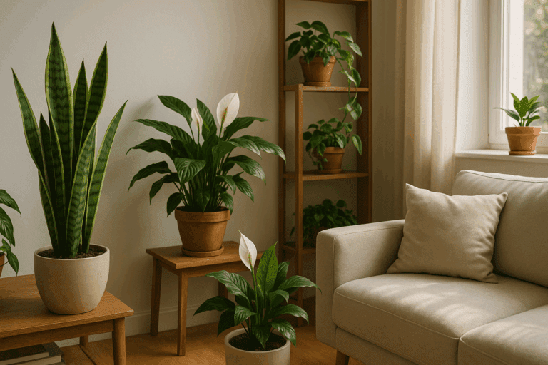 plantas que purificam o ar