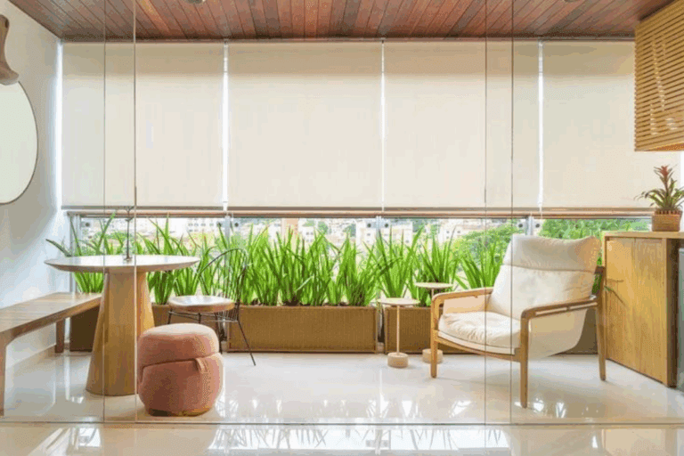Jardim nômade na decoração com horta móvel