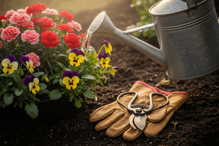 como cuidar de flores no frio