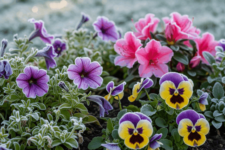 Flores que resistem ao frio