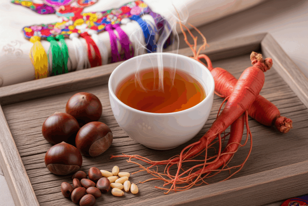  Chá de Ginseng Vermelho (Insam-cha / 홍삼차)