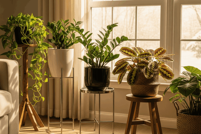 luz natural para plantas de interior no inverno