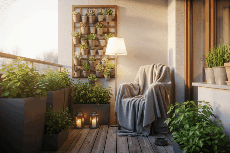 Jardim de inverno para varanda