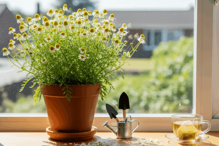 Como cultivar camomila em vasos e aproveitar na horta de ervas medicinais